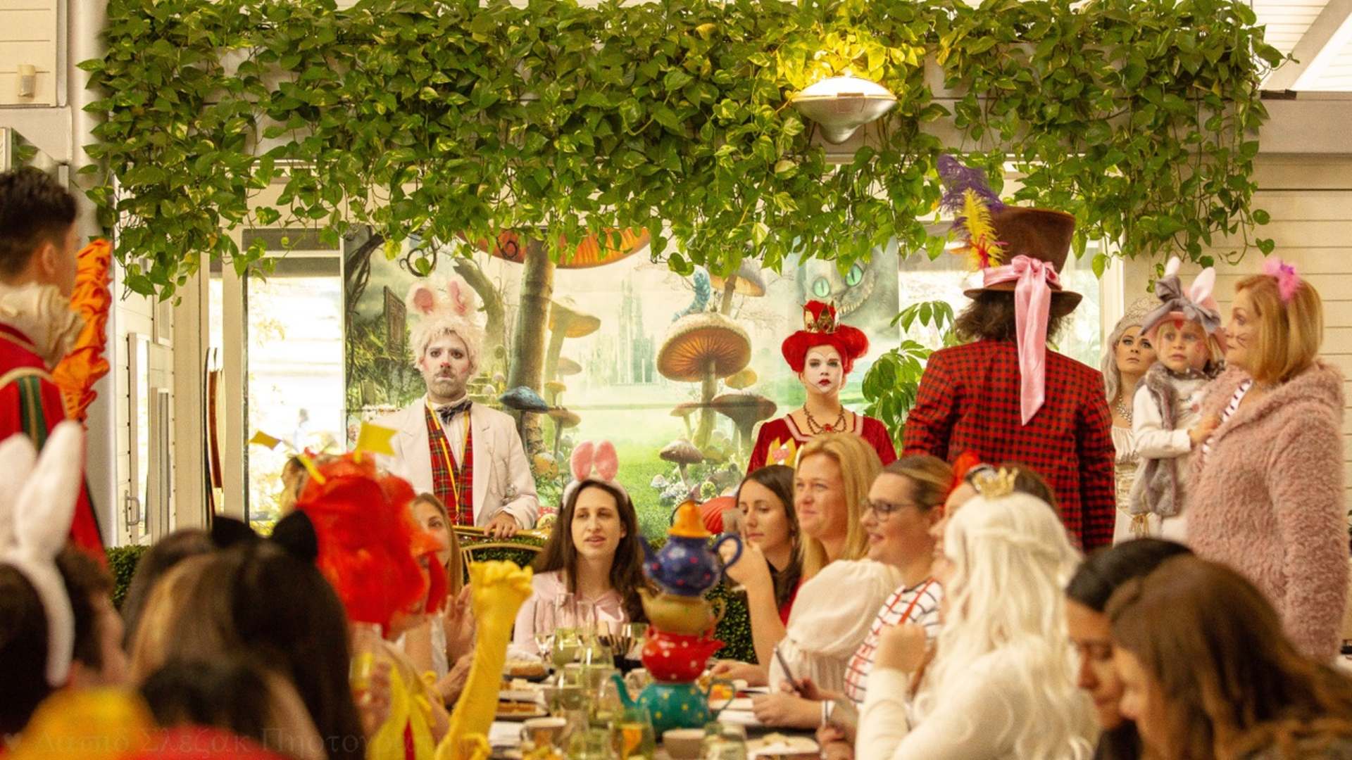 You Can Join a Boozy Mad Hatter's Tea Party at This 'Alice in Wonderland'-Inspired Pop-Up Bar