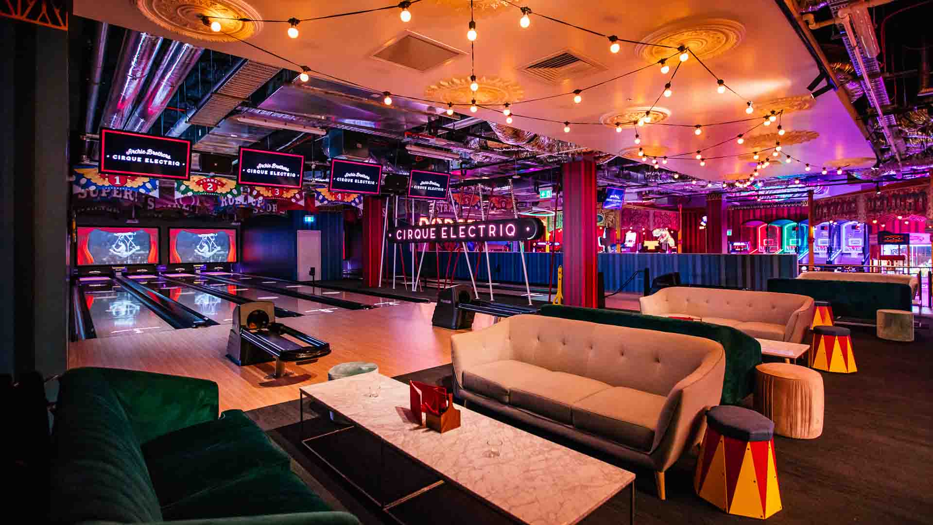 Archie Brothers Is Brisbane's New Circus-Themed Arcade Bar for Kidults