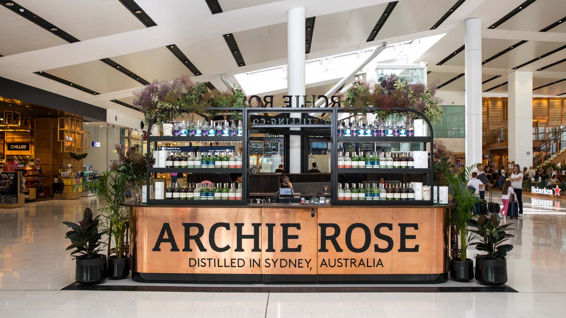 Archie Rose Has Opened a Pop-Up Cocktail Bar in Sydney Airport's International Terminal