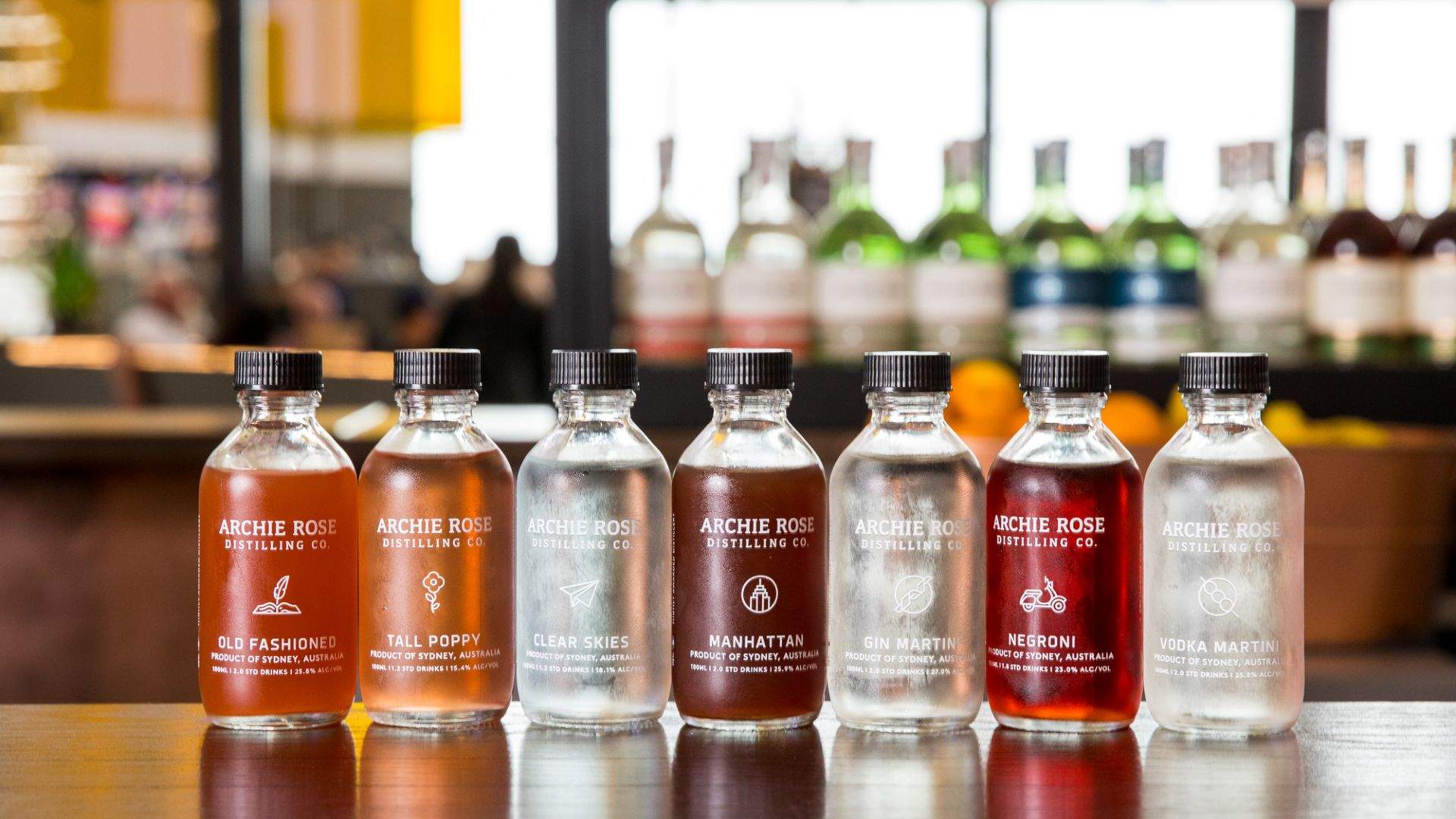 Archie Rose Has Opened a Pop-Up Cocktail Bar in Sydney Airport's International Terminal