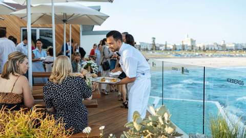 The Icebergs Terrace Has Been Transformed Into a Lush Pop-Up Bar Overlooking Bondi Beach