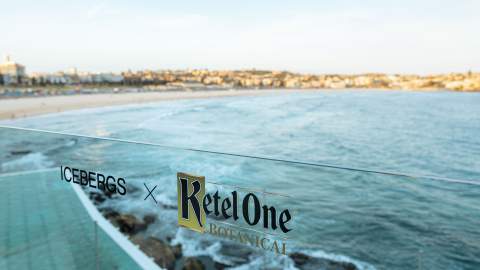 The Icebergs Terrace Has Been Transformed Into a Lush Pop-Up Bar Overlooking Bondi Beach