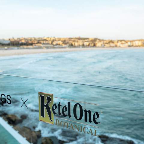 The Icebergs Terrace Has Been Transformed Into a Lush Pop-Up Bar Overlooking Bondi Beach