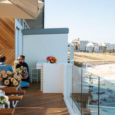 The Icebergs Terrace Has Been Transformed Into a Lush Pop-Up Bar Overlooking Bondi Beach