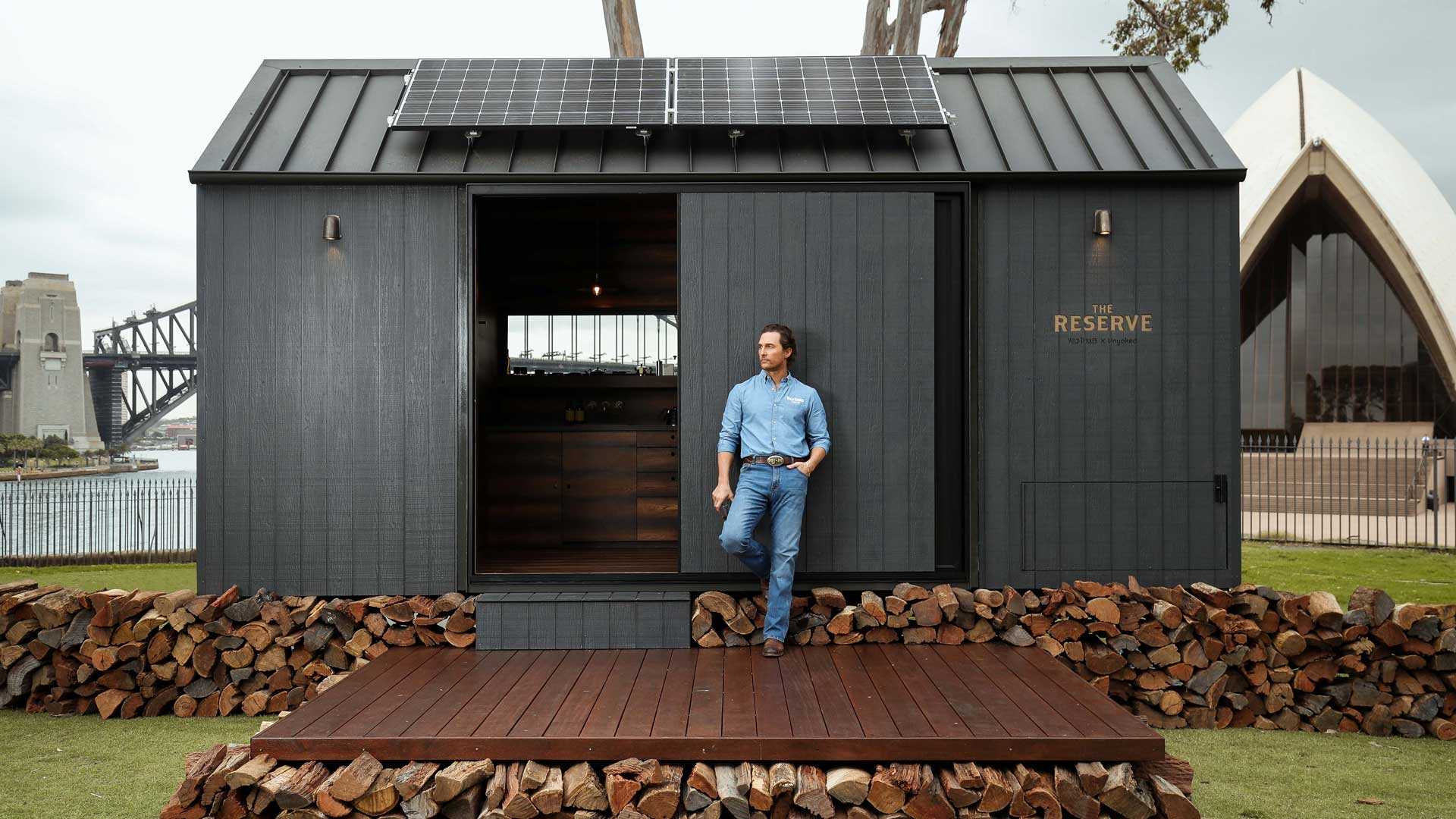Matthew McConaughey Has Launched a New Off-Grid Unyoked Cabin in NSW for Charity