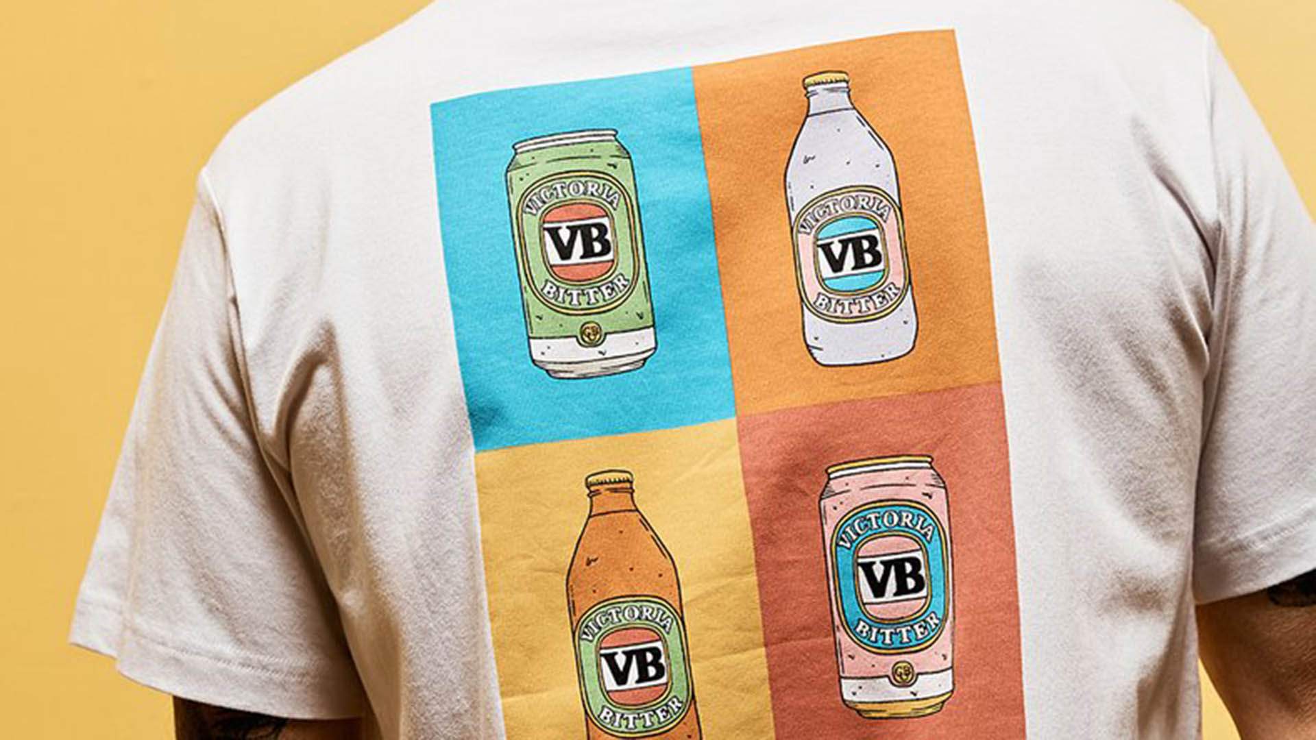 Victoria Bitter Has Teamed Up With Mr Simple on a New Line of Pop Art-Inspired Clothing and Merch