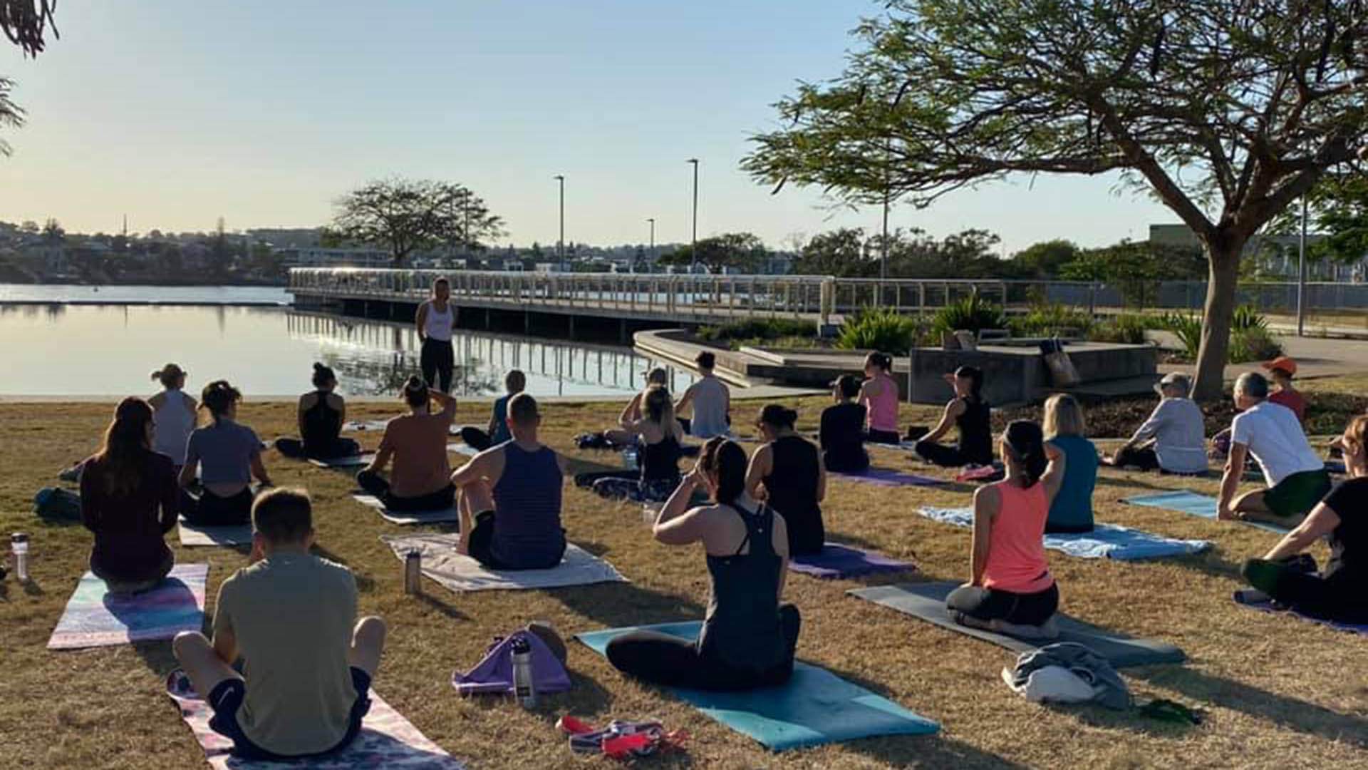 Waterfront Sunrise Yoga