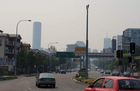 A Haze of Smoke Is Currently Affecting the Air Quality in Brisbane