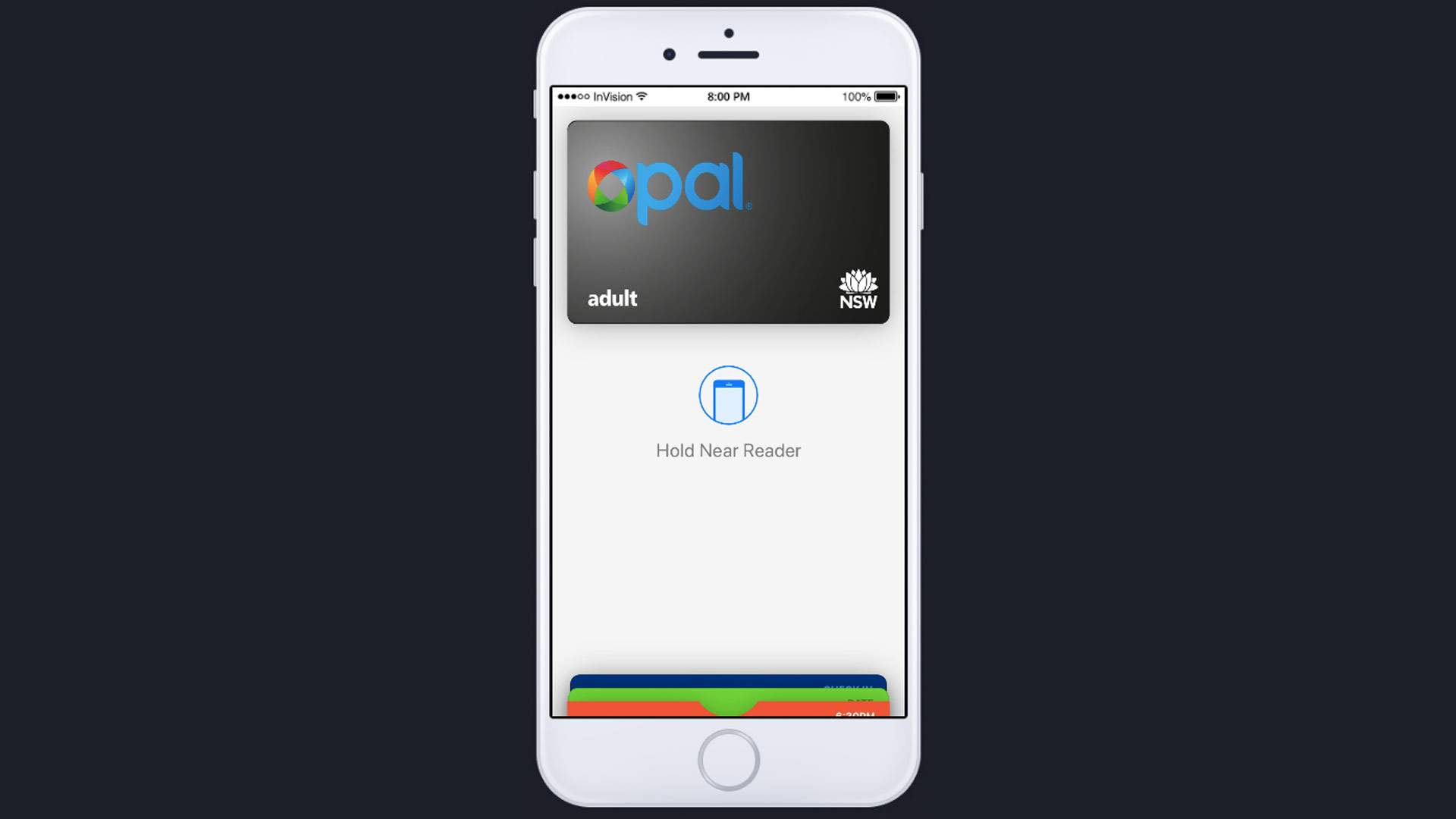 opal travel card apple wallet