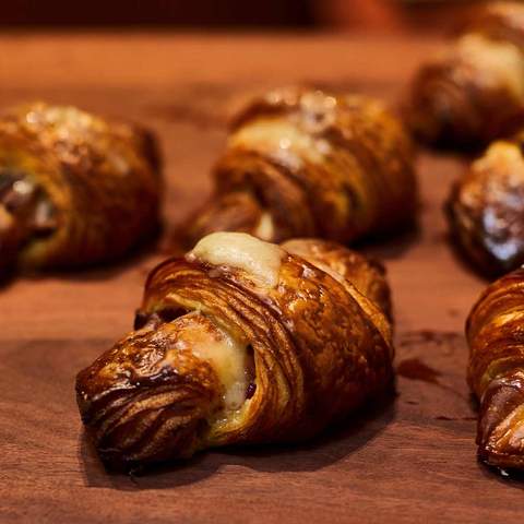 cheese croissants at Falco bakery - home to some of the best breakfast in Melbourne.