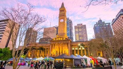 King George Square Record Fair