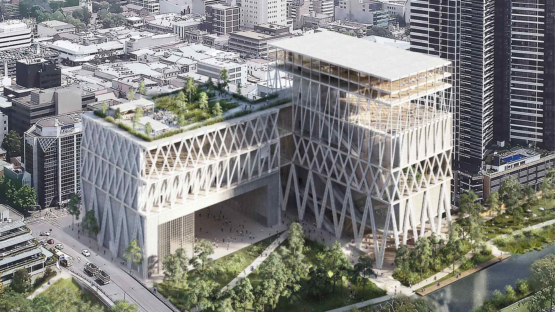 The Site of the Future $645 Million Powerhouse Museum Copped Lots of Flooding Over the Weekend