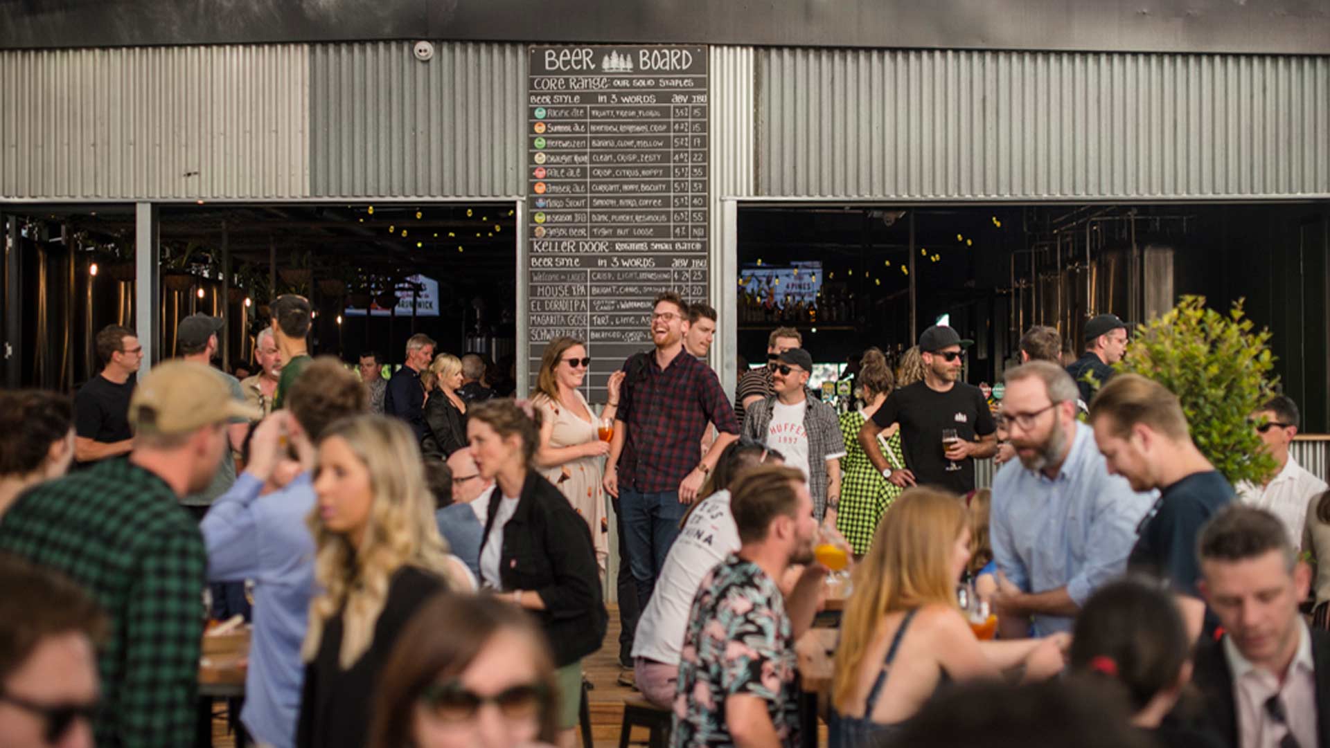 Welcome to Brunswick Is the Inner North's New Fairy Light-Lit Food Truck Park and Beer Garden