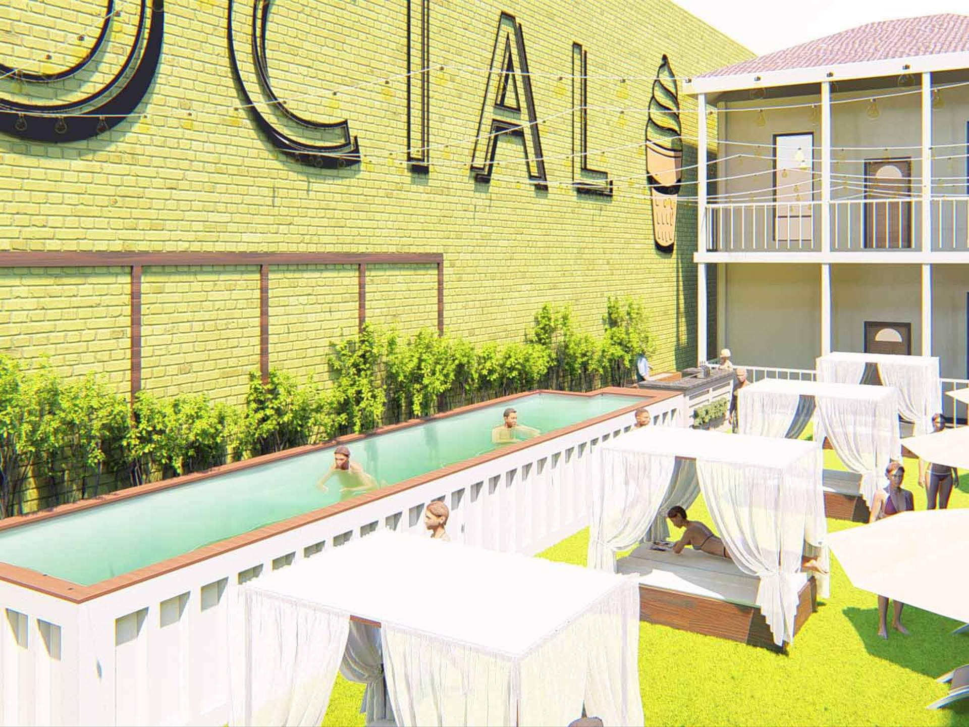 X Cargo Pool Club Brisbane