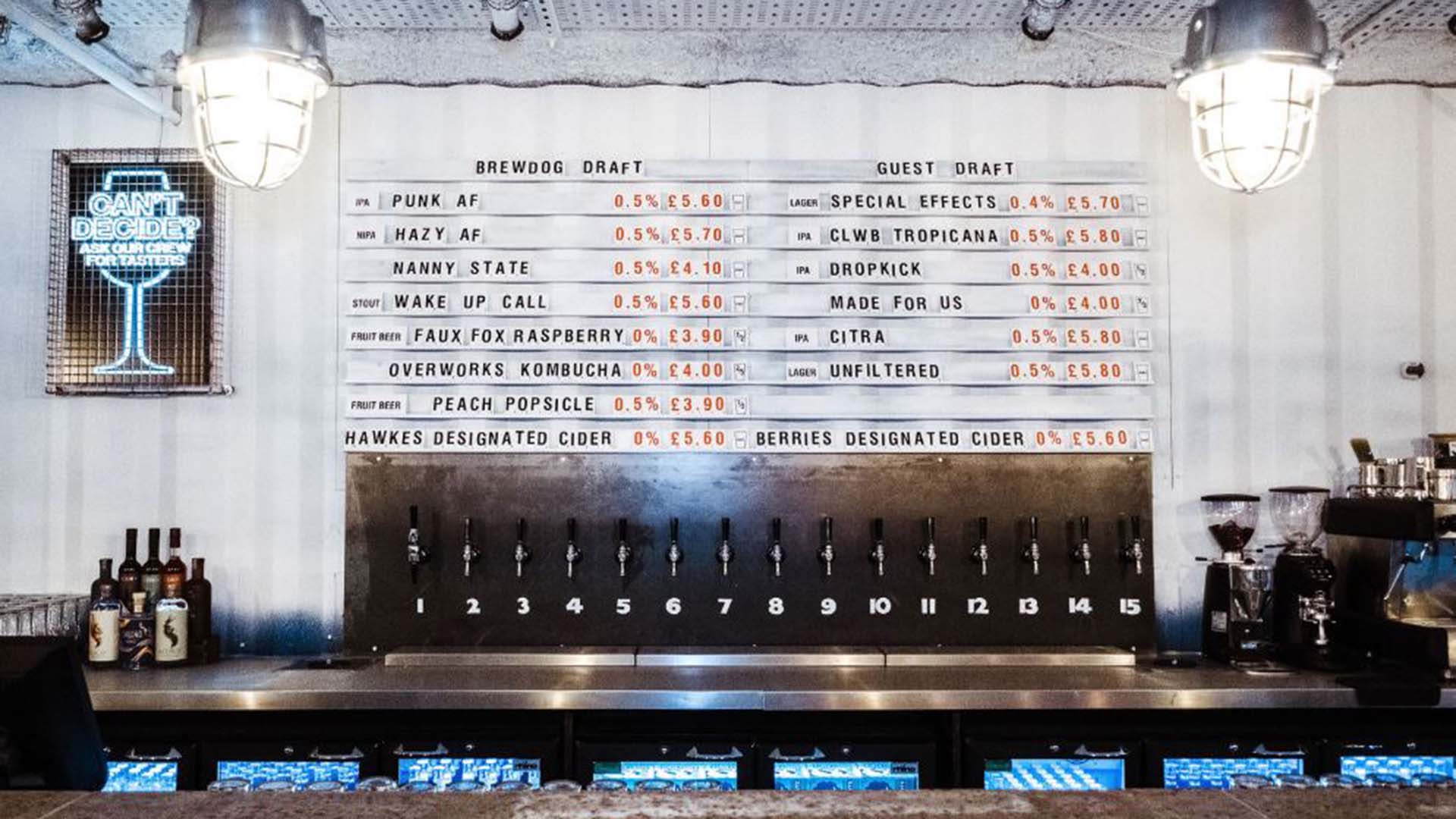 BrewDog Is Opening the World's First Alcohol-Free Craft Beer Bar