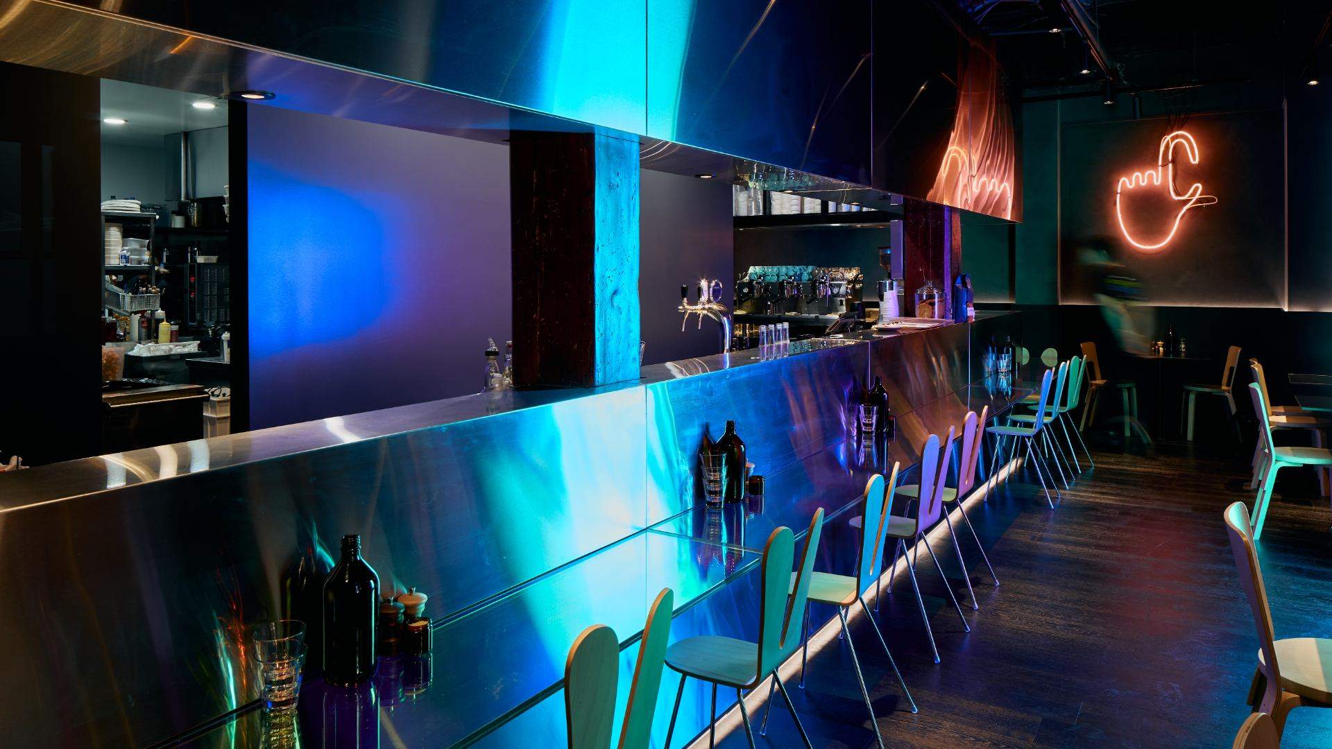 Cafe Lafayette Is the CBD's New Neon-Lit Spot Serving OTT Japanese-Inspired Brunches