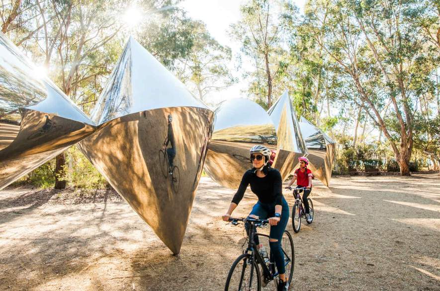 National Gallery of Australia Sculpture Garden - Concrete Playground