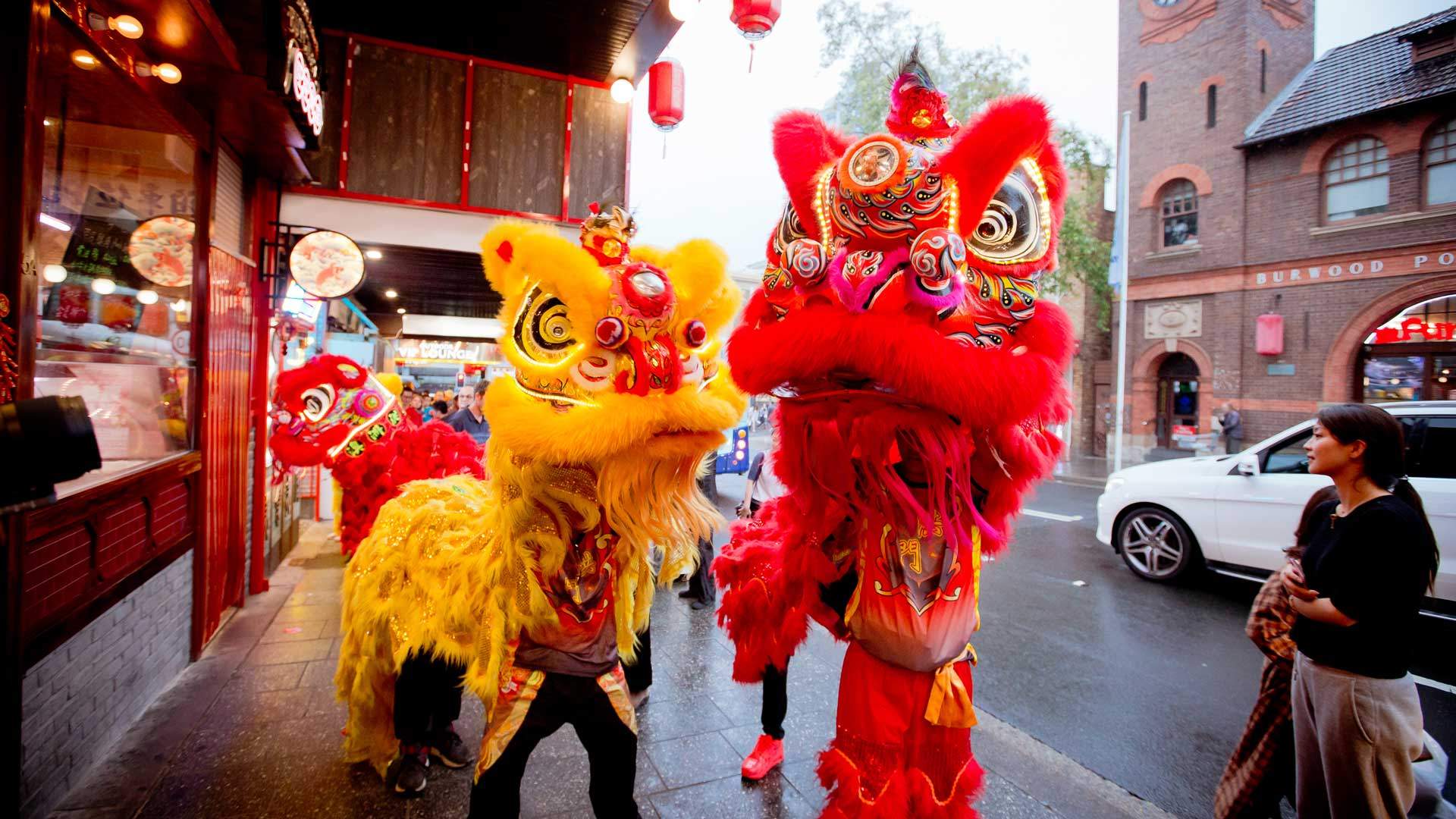 Lunar New Year at Burwood Chinatown Concrete Playground