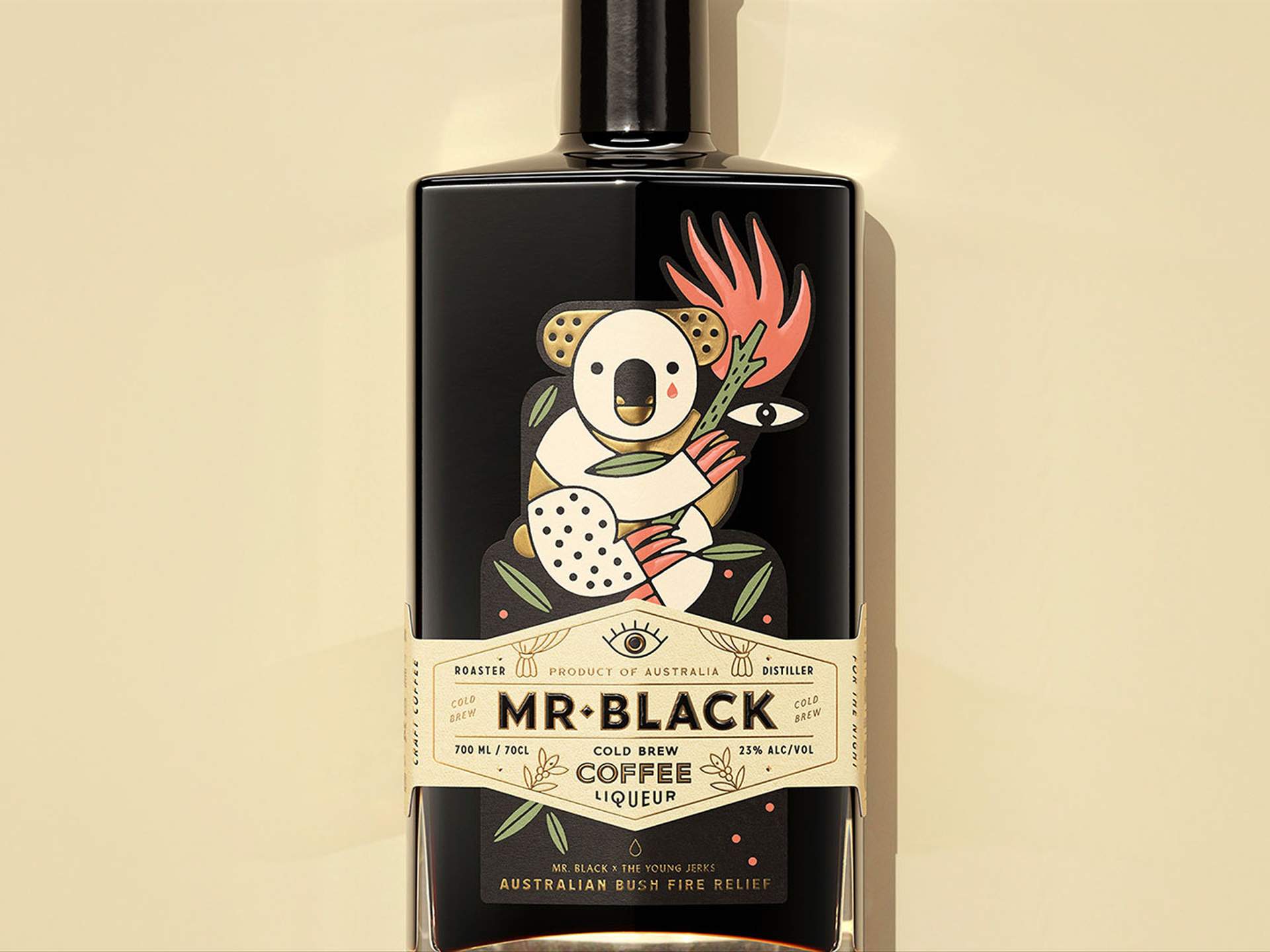 All Proceeds From This Adorable Limited-Edition Mr Black Coffee Liqueur  Will Be Donated to Bushfire Relief - Concrete Playground