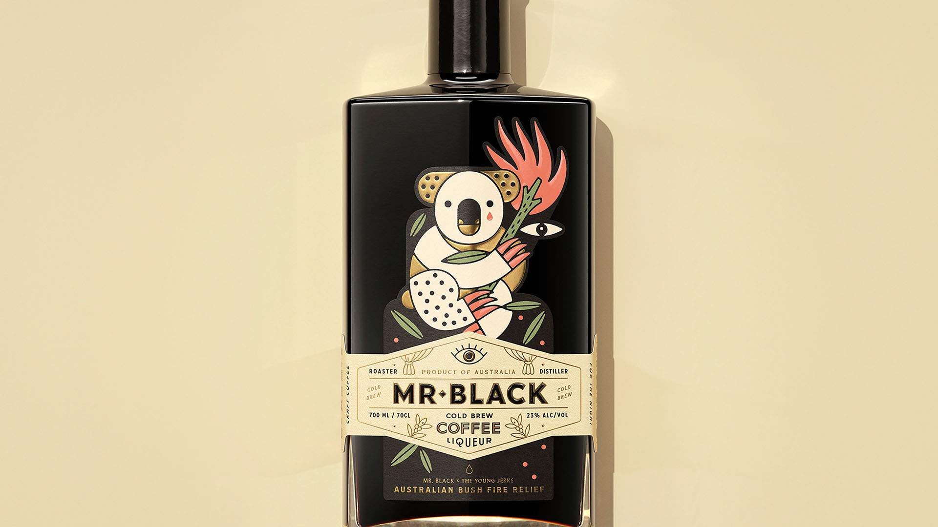All Proceeds From This Adorable Limited-Edition Mr Black Coffee Liqueur Will Be Donated to Bushfire Relief