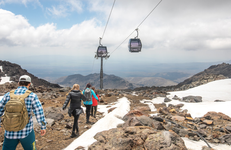 Four Things You Didn't Know You Could Do on New Zealand's Mt Ruapehu in Summer