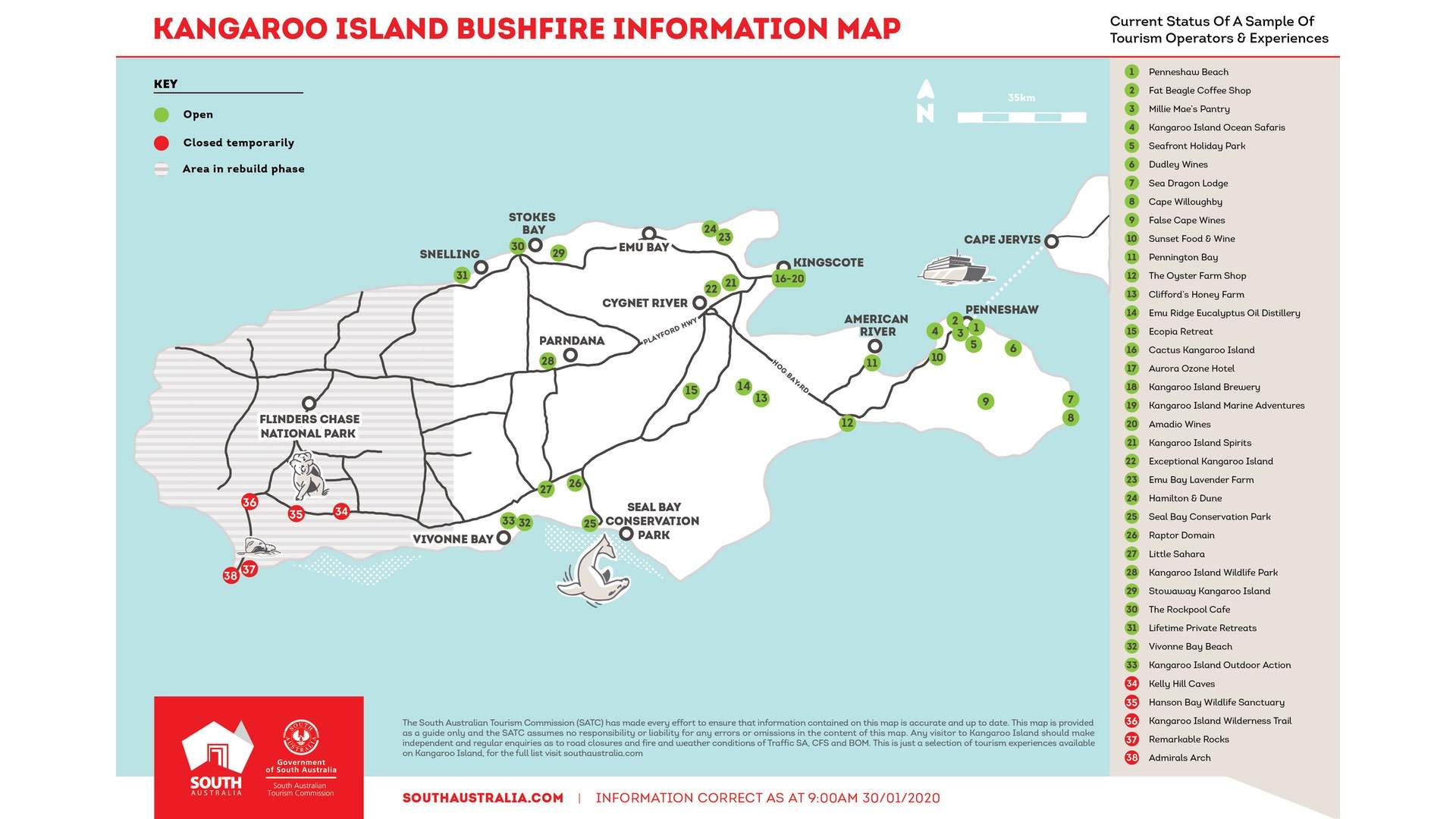 A Weekender S Guide To Kangaroo Island Concrete Playground Concrete   Satc Kangaroo Island Map January 30 2020 