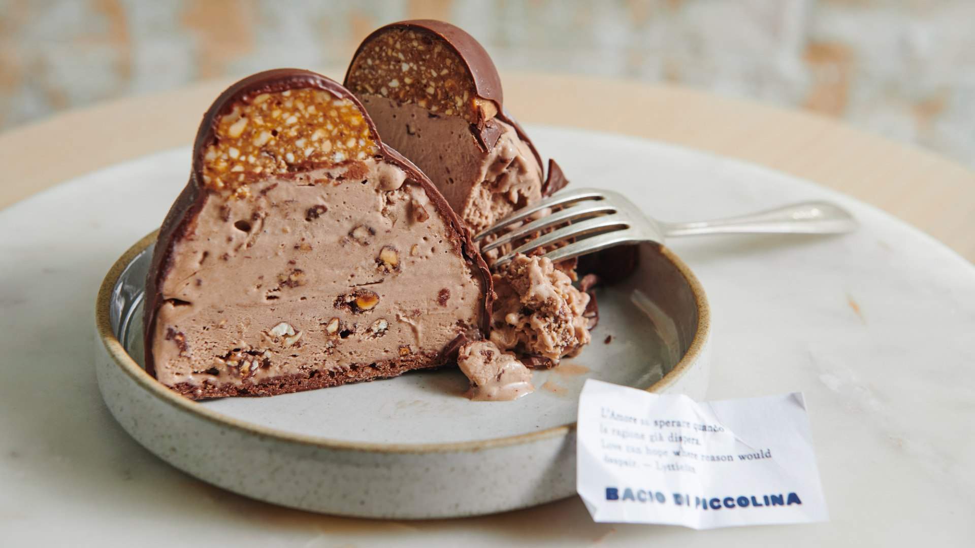 Piccolina's Giant Baci Gelato Cake Will Help You Melt Hearts This Valentine's Day