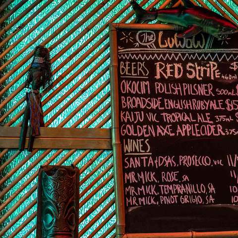 The Luwow Has Opened a Tiki Bar in the CBD with Leopard Print, Flaming Cocktails and Tacos