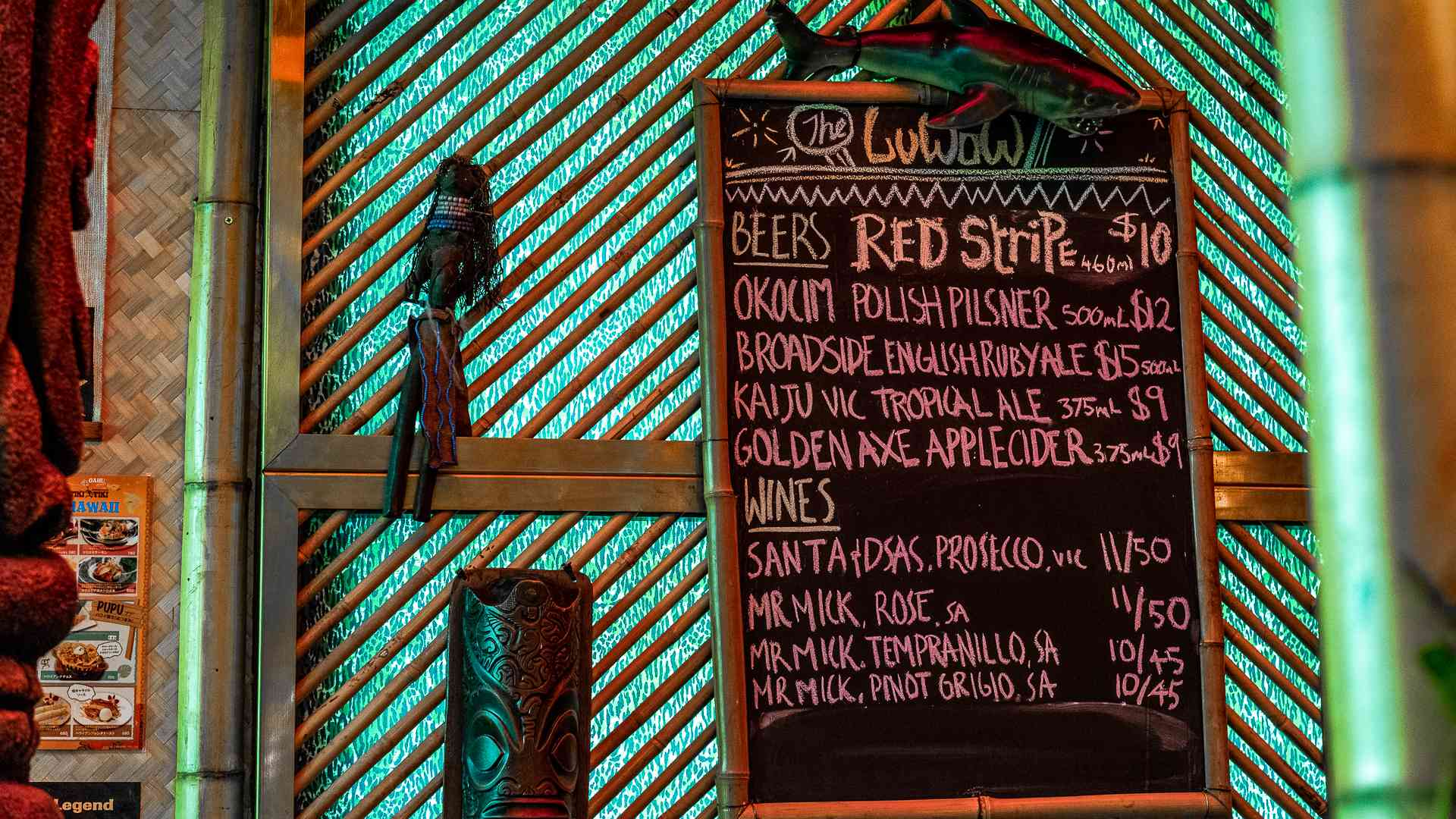 The Luwow Has Opened a Tiki Bar in the CBD with Leopard Print, Flaming Cocktails and Tacos