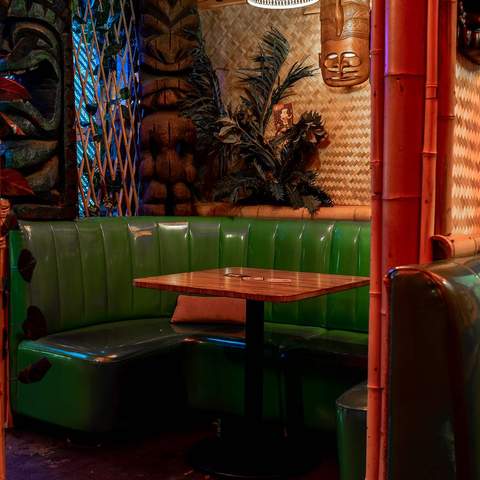 The Luwow Has Opened a Tiki Bar in the CBD with Leopard Print, Flaming Cocktails and Tacos