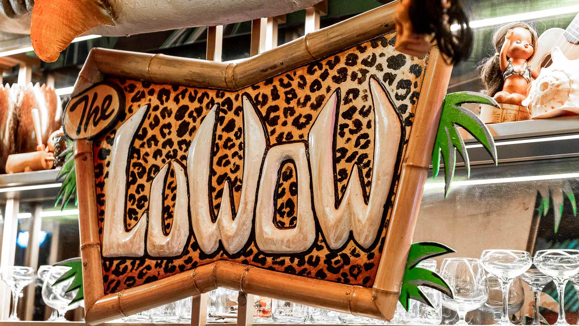 The Luwow Has Opened a Tiki Bar in the CBD with Leopard Print, Flaming Cocktails and Tacos