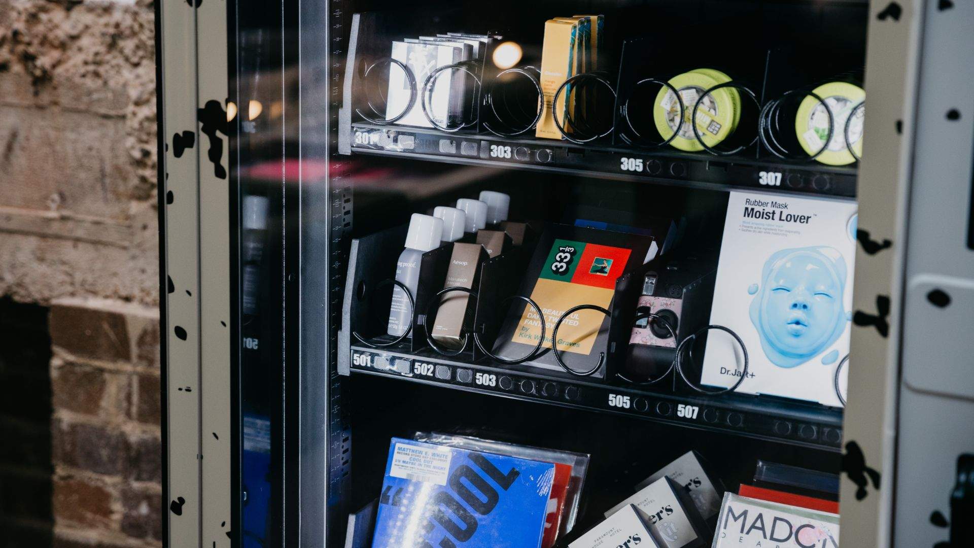 Paramount House Hotel's Vending Machine Stocks Supreme Socks, Glossier Makeup and Sex Toys