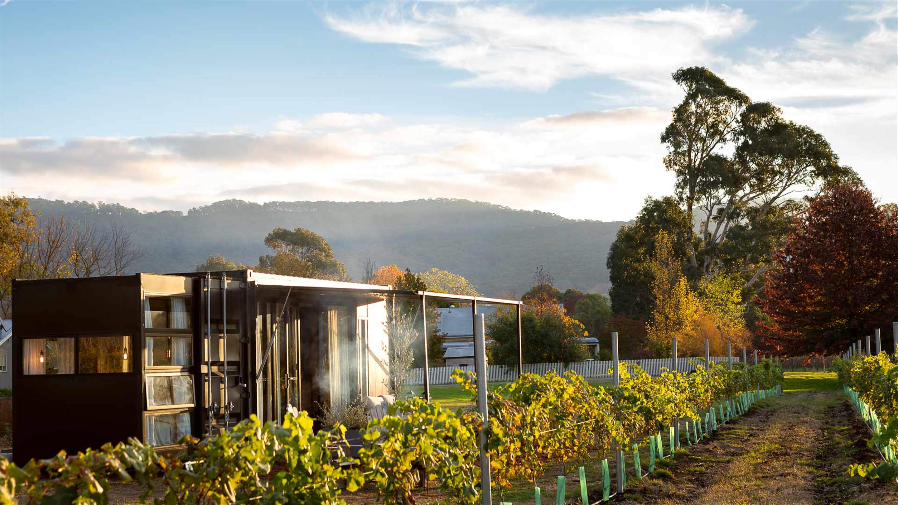 Two Shipping Container Hotels Are Popping Up on Victorian Wineries This