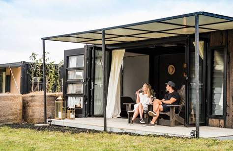 Two Shipping Container Hotels Are Popping Up on Victorian Wineries This Autumn