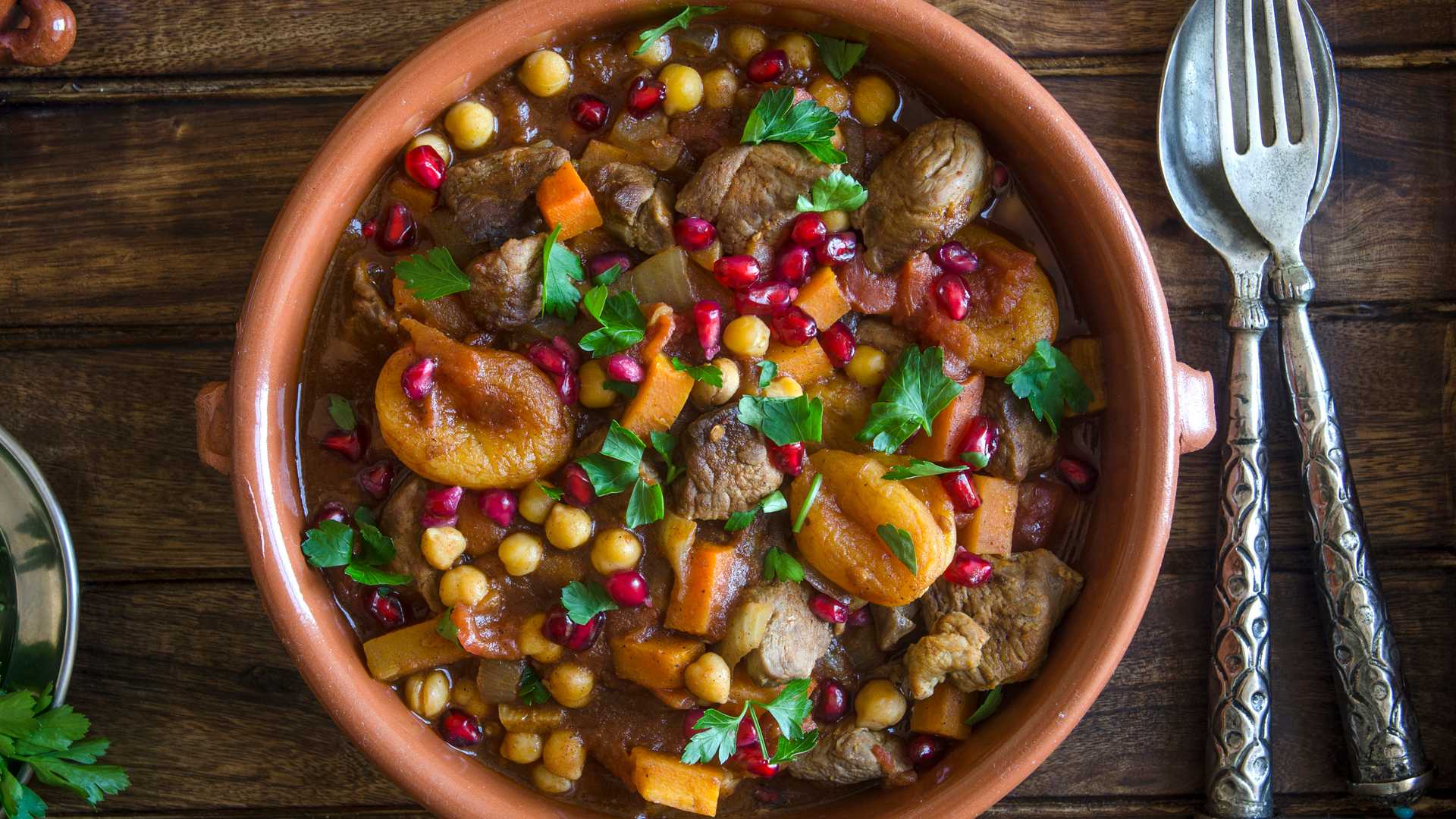 Lamb tagine close up