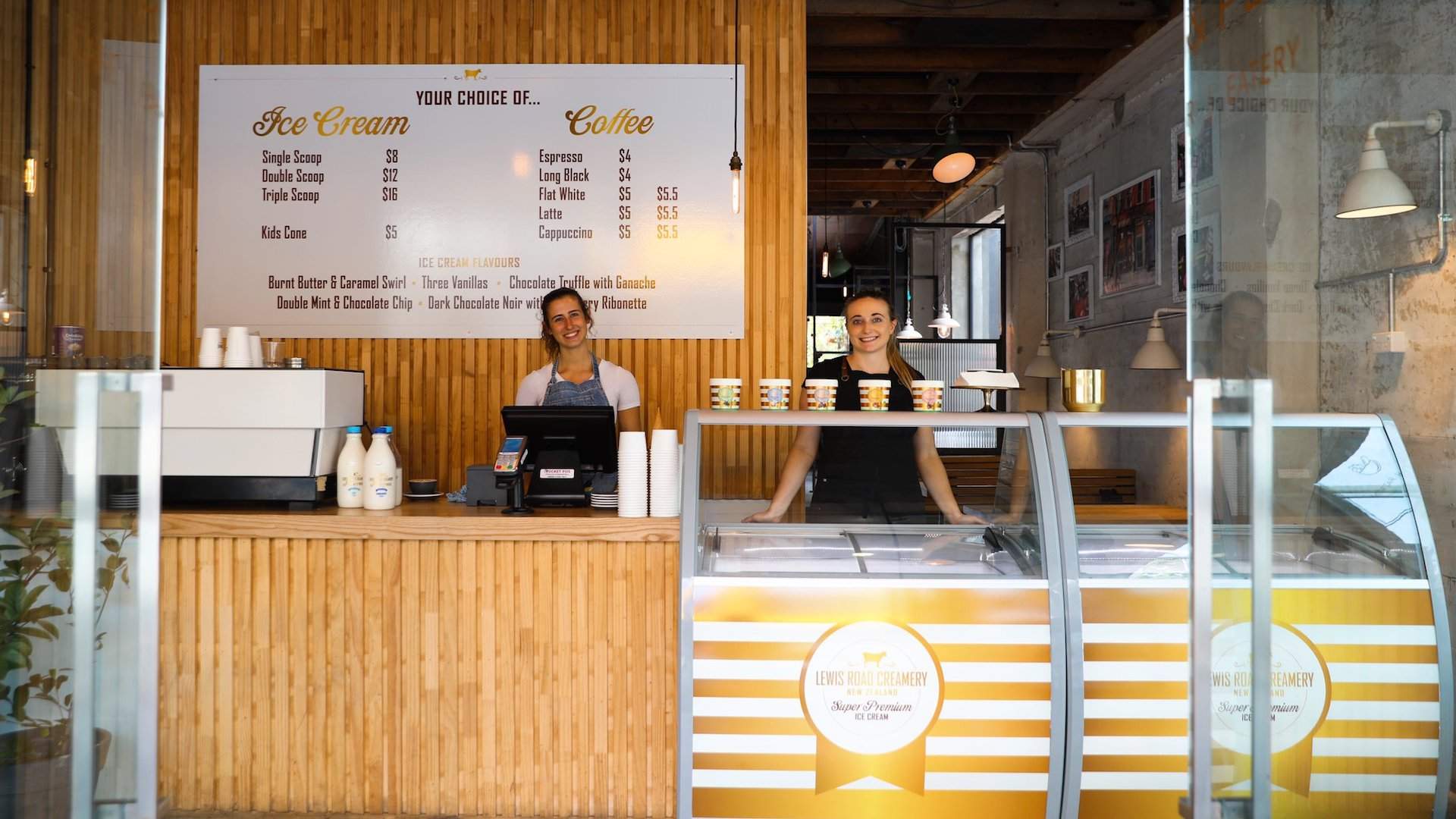 Takapuna Is Now Home to a Lewis Road Creamery Scoop Shop
