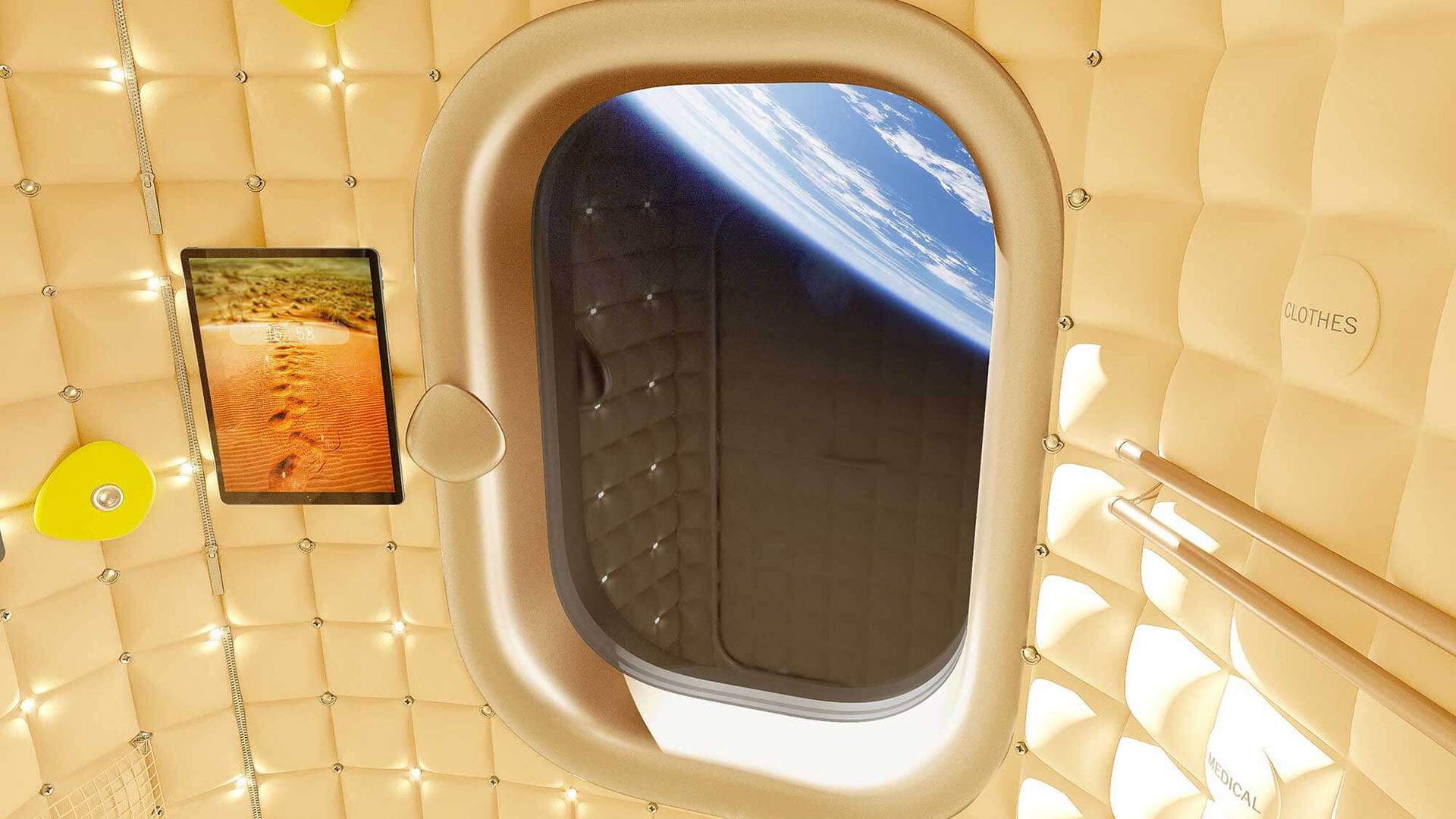 This Is What the International Space Station's First Commercial Tourist Digs Will Look Like