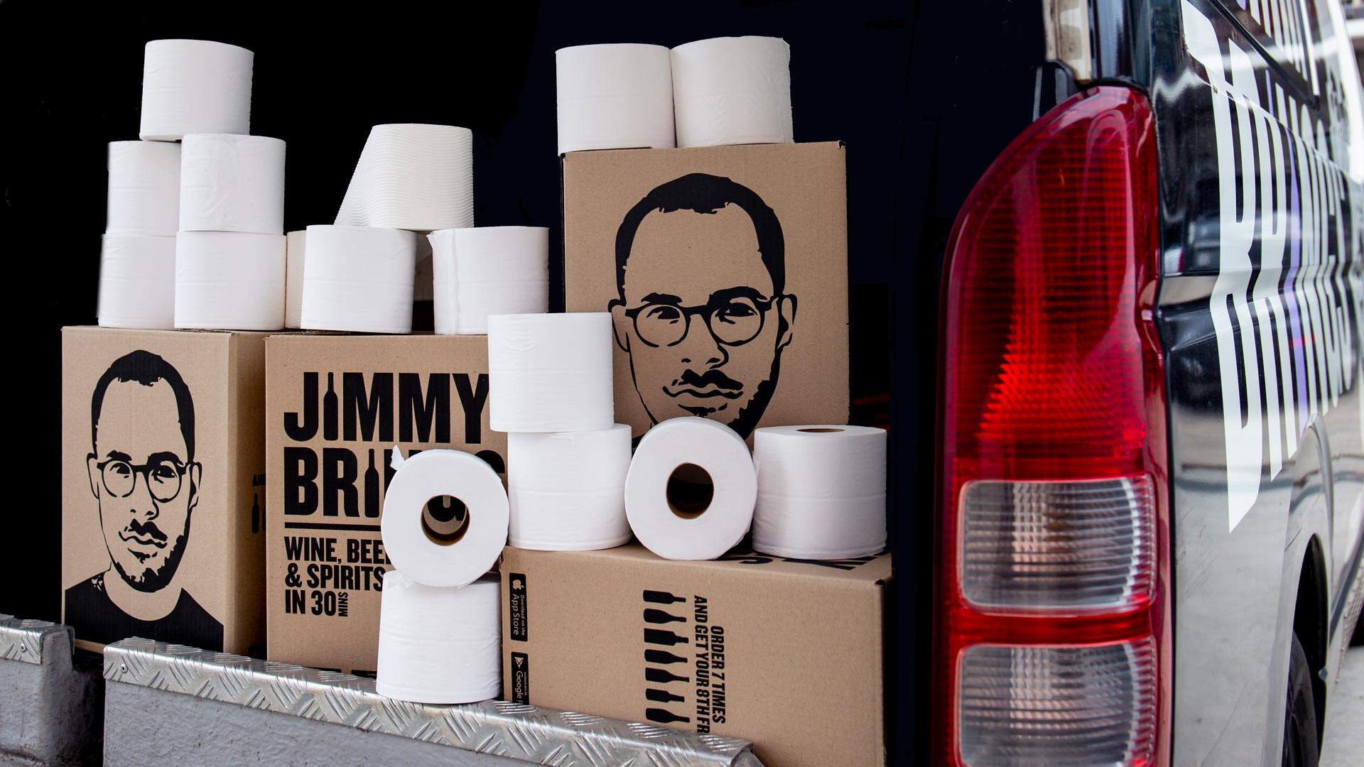 Jimmy Brings Is Delivering Toilet Paper to Your Doorstep in 30 Minutes