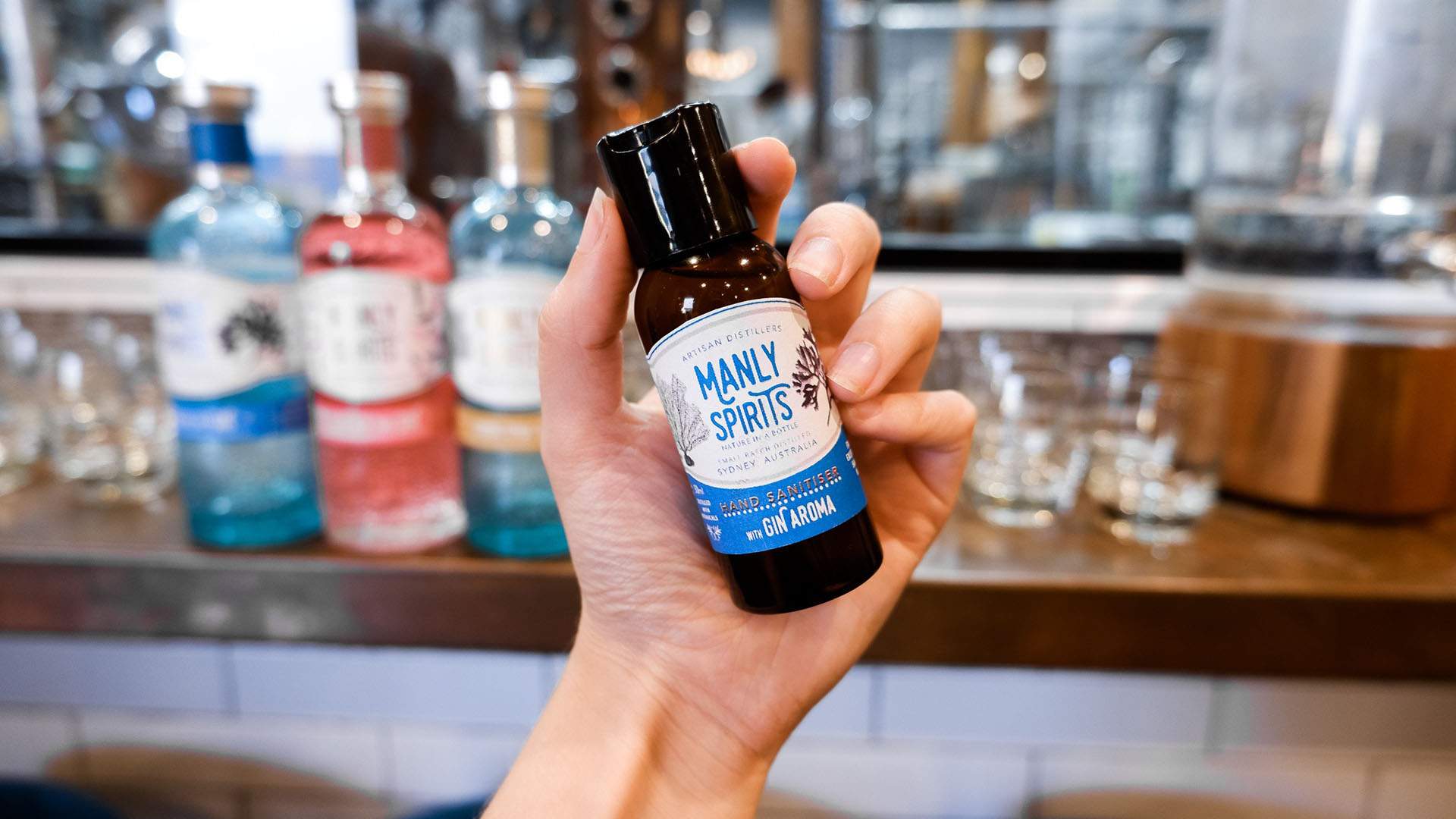 Manly Spirits Co Is Turning Gin Into Sanitiser So You Can Disinfect Your Hands and Smell Like Botanicals