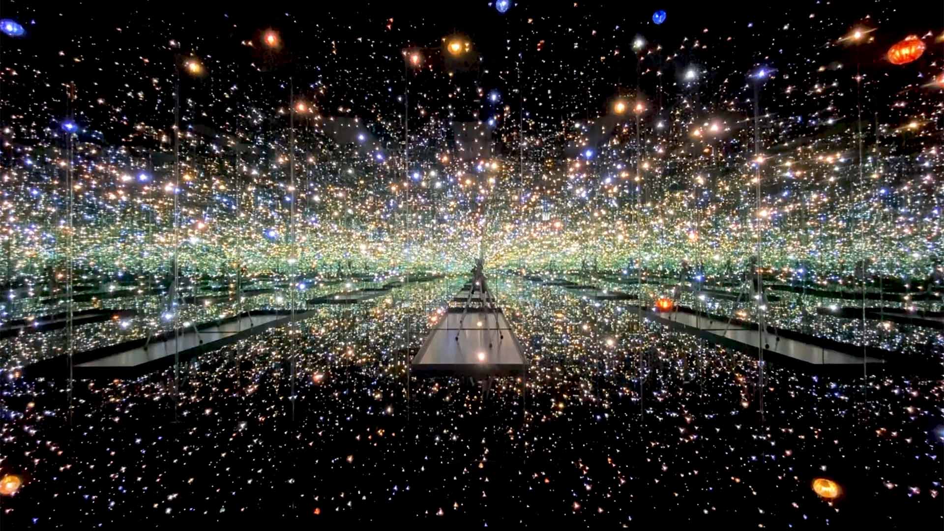 You Can Now Tour One of Yayoi Kusama's Glittering Infinity Rooms From Your Couch