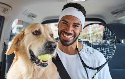 Background image for Uber Is Launching a Pet-Friendly Option in New Zealand So You Can Finally Take Fido for a Ride