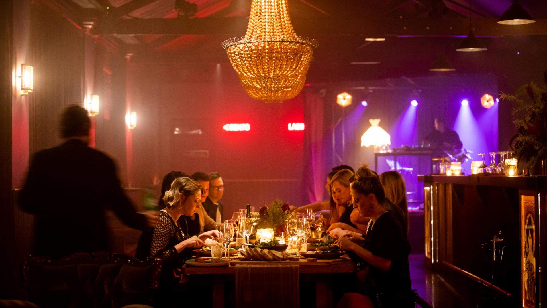 You and Nine Mates Can Hire Out The Tivoli for Dinner, Dancing and Live Tunes