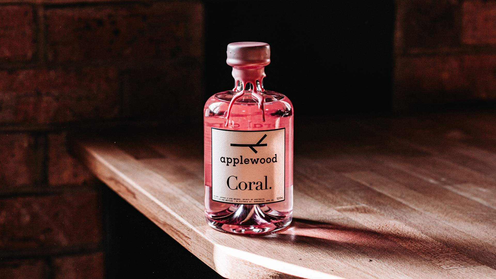 Applewood Distillery Has Just Released a New Coral Pink Gin Made with Native Australian Botanicals