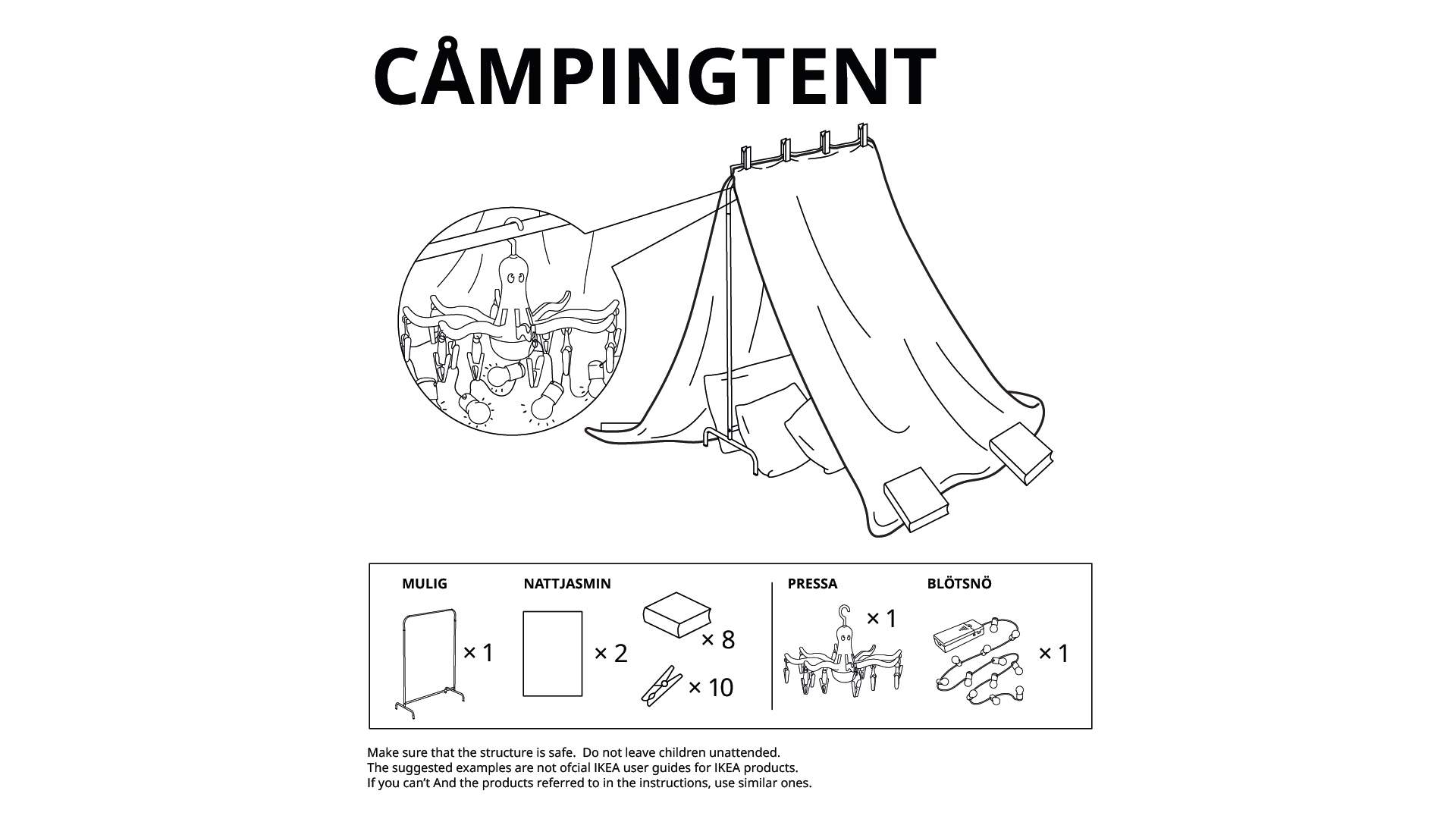 IKEA Has Released Pillow Fort Instructions So You Can Go Kidulting In Your Lounge Room