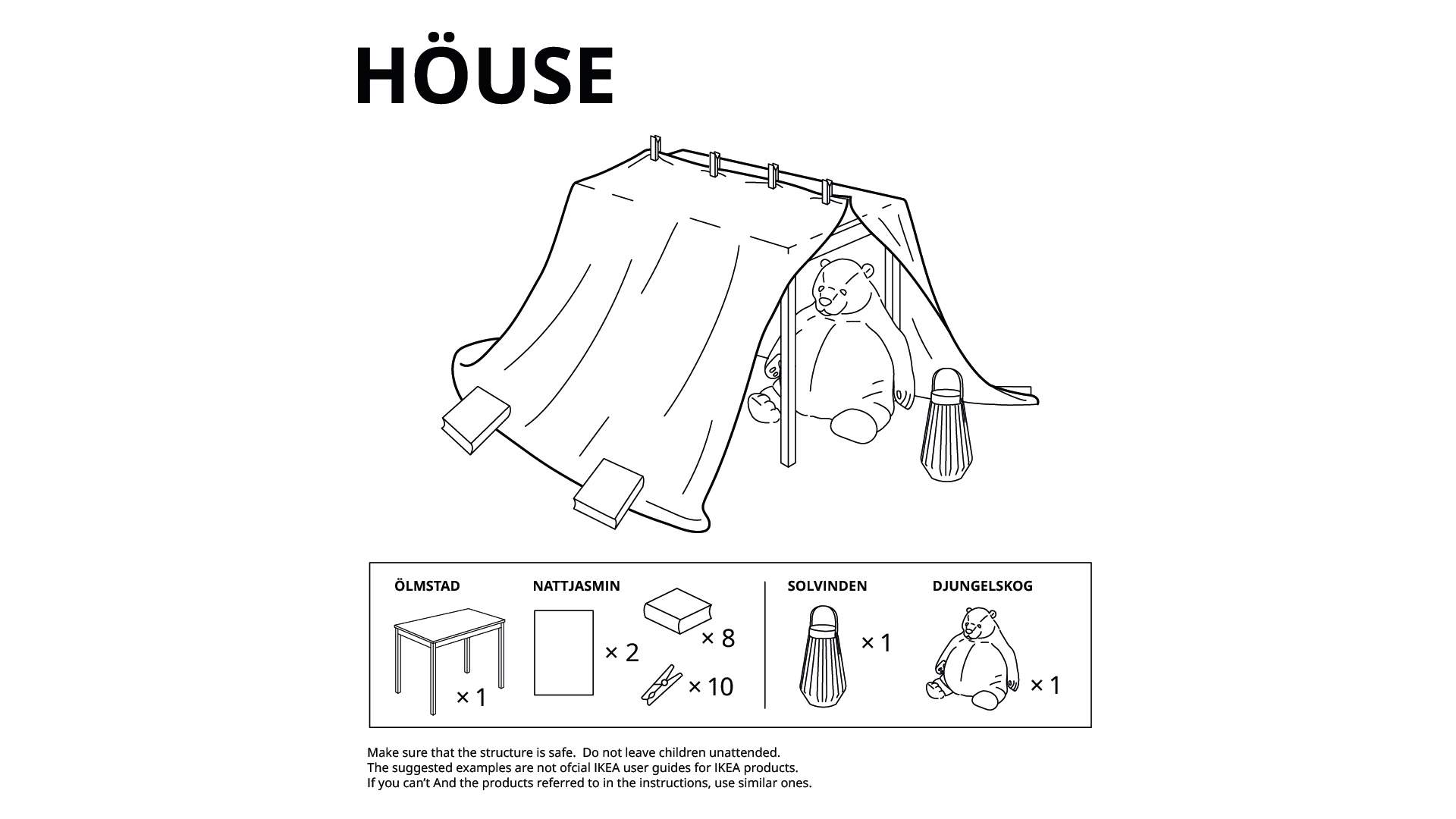 IKEA Has Released Pillow Fort Instructions So You Can Go Kidulting In Your Lounge Room
