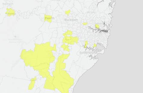 Sydney Covid Hotspots Map / Coronavirus hotspot map ...