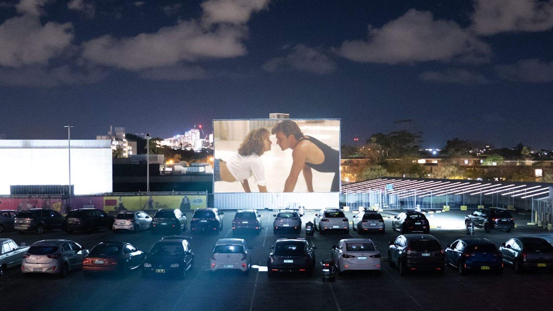 Entertainment Quarter's Rooftop Drive-In Cinema Is Returning for a Six-Week Stint This Spring