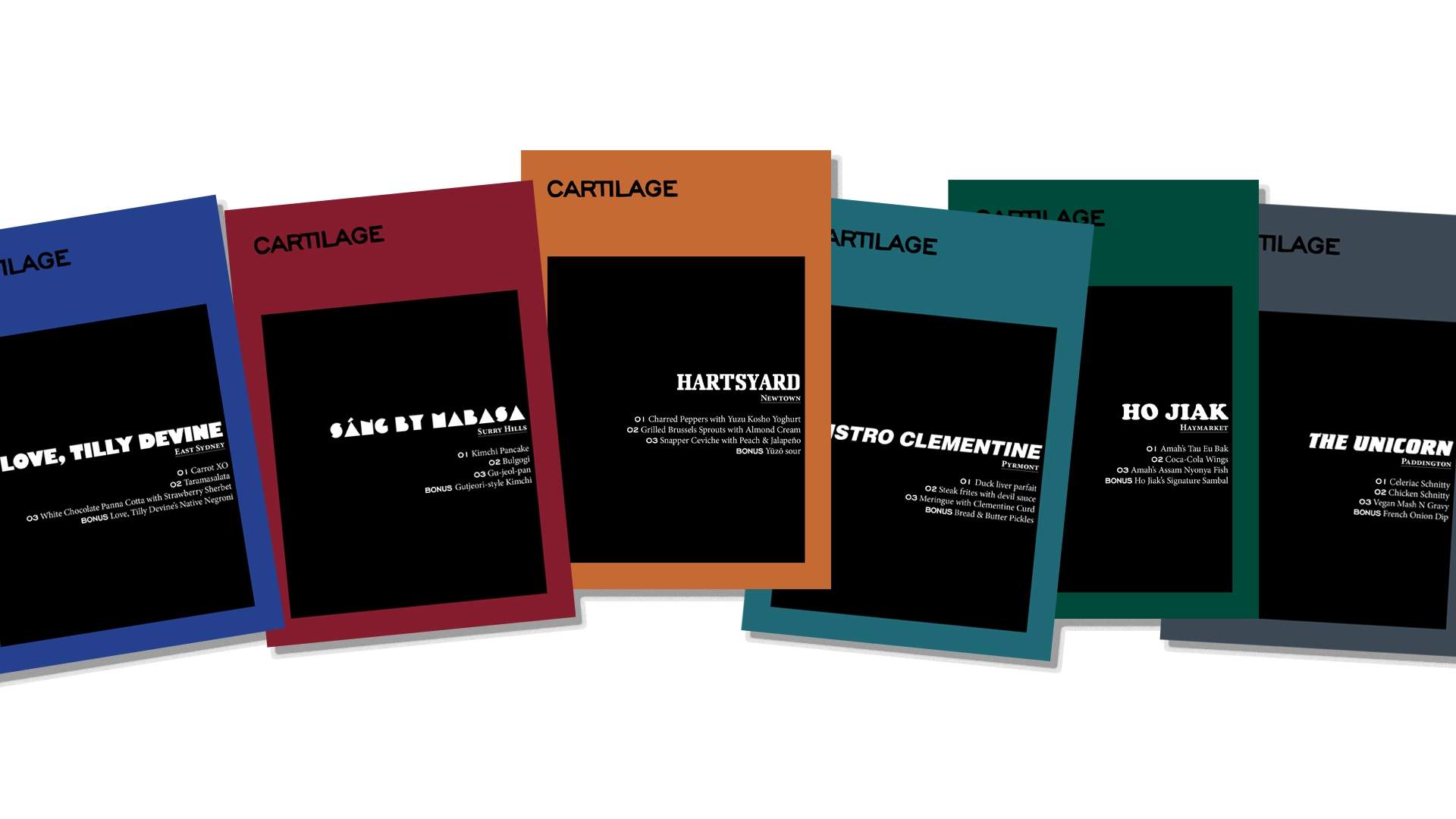 'Cartilage' Is the New Recipe Journal Letting You Recreate Dishes from Sydney's Best Restaurants