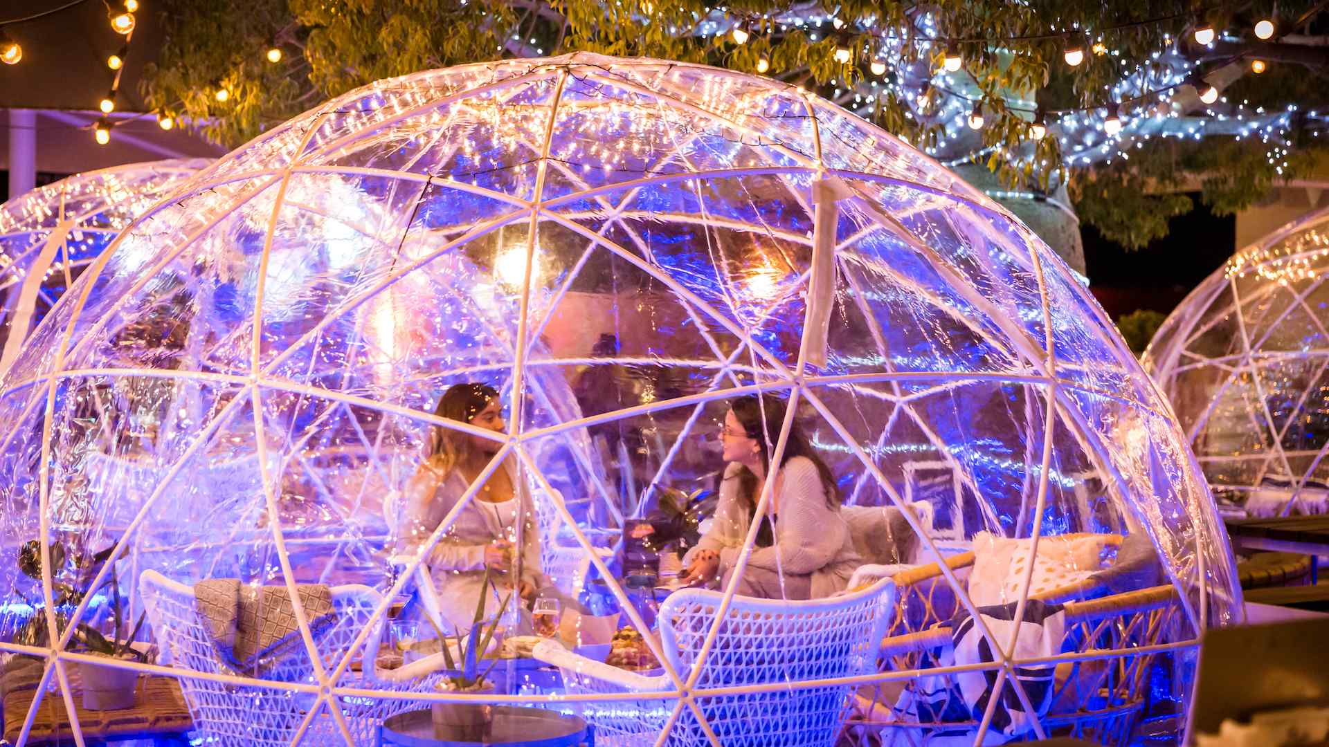You Can Now Hire Out a Private Igloo for Dinner and Drinks at the Cleveland Sands Hotel