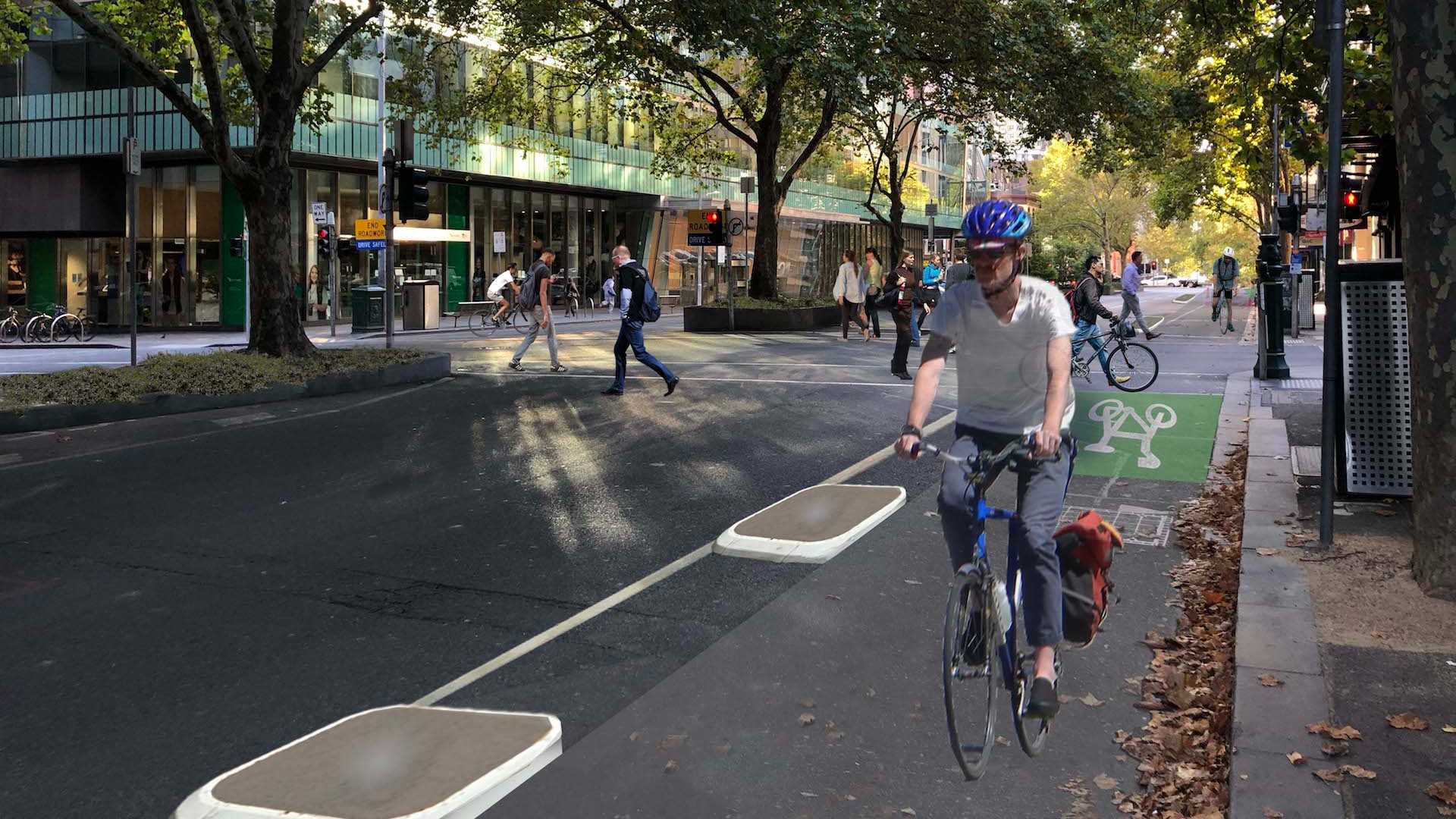 Melbourne Is Getting 40 Kilometres of New Protected Bike Lanes